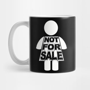 I'm Not For Sale Girl Mug